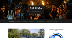 Desktop Screenshot of nadbzura.pl