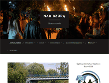 Tablet Screenshot of nadbzura.pl